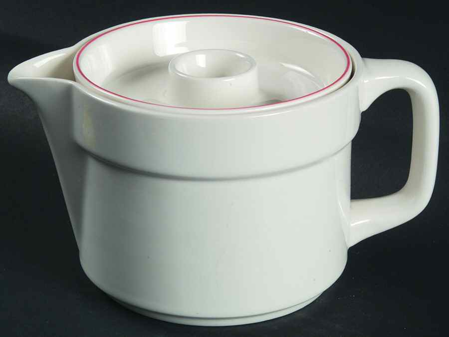 Red Line Mini Coffee Pot & Lid by Royal Copenhagen-1