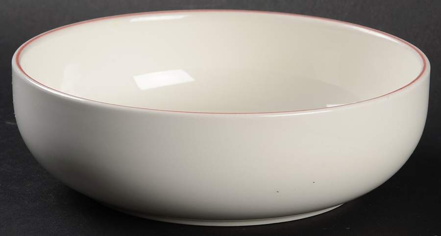 Red Line Coupe Cereal Bowl by Royal Copenhagen-1