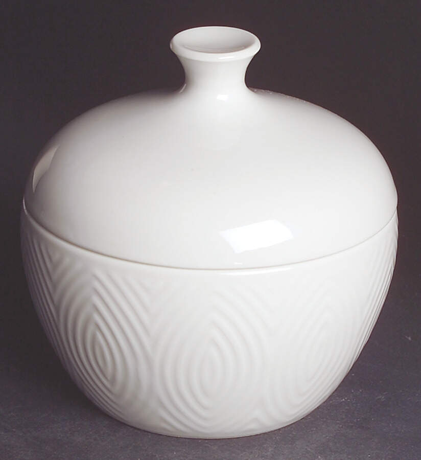 Salto Sugar Bowl & Lid by Royal Copenhagen-1