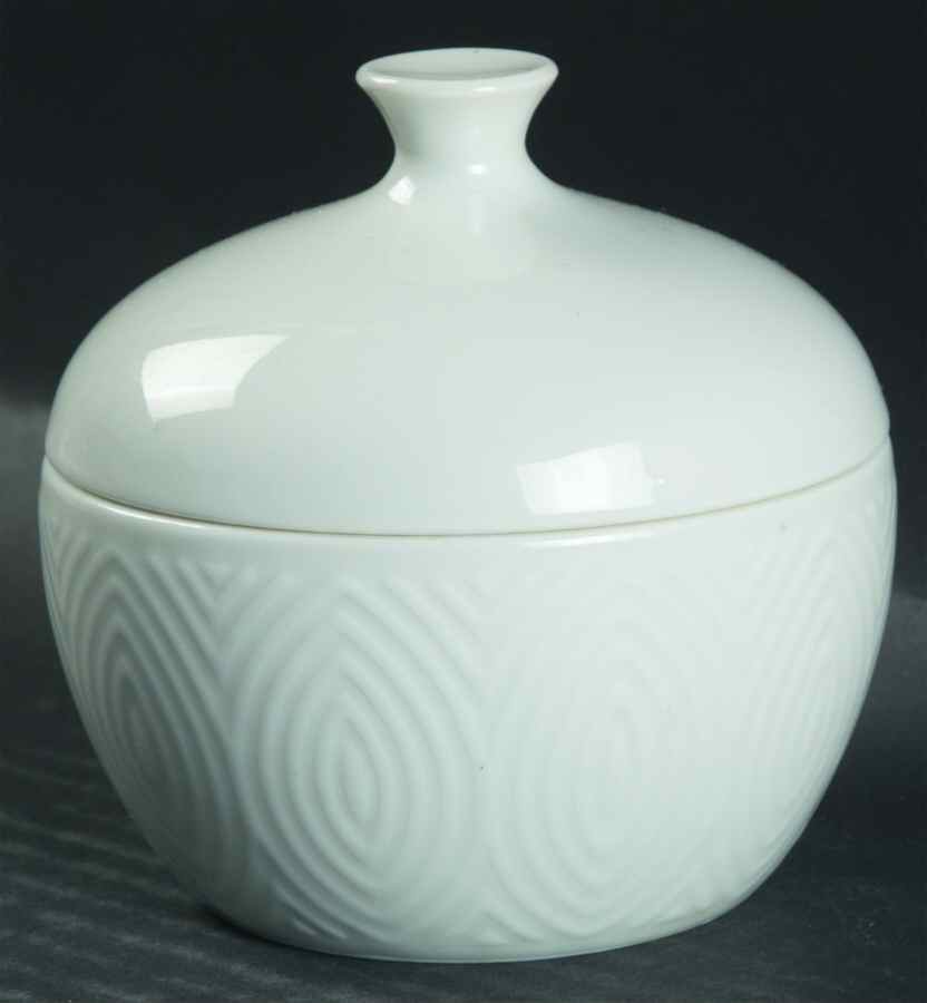 Salto Sugar Bowl & Lid by Royal Copenhagen-1
