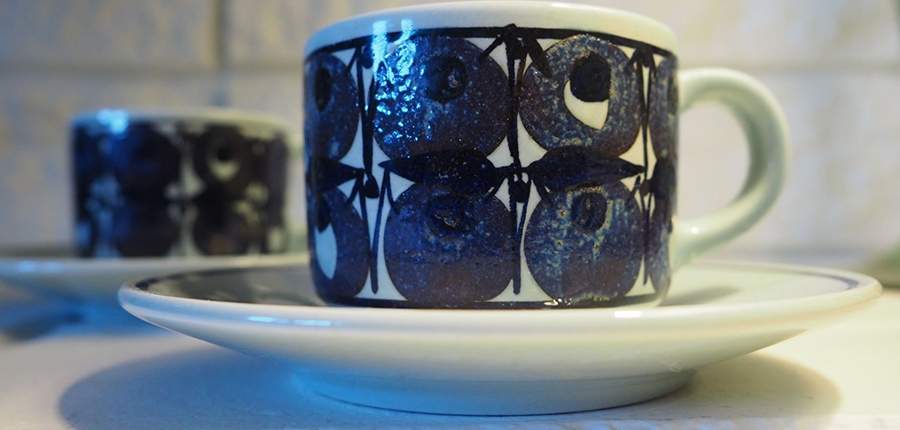 Tenera Flat Cup & Saucer Set by Royal Copenhagen-1