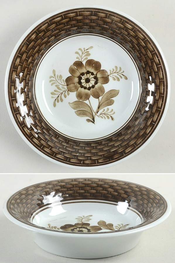 Tranquebar Brown Small Ashtray by Royal Copenhagen-1