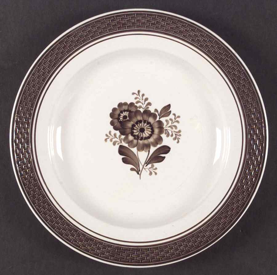 Tranquebar Brown Dinner Plate by Royal Copenhagen-1