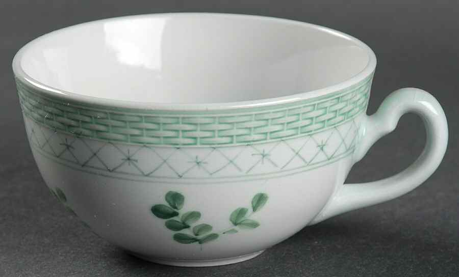 Tranquebar Green Flat Cup by Royal Copenhagen-1