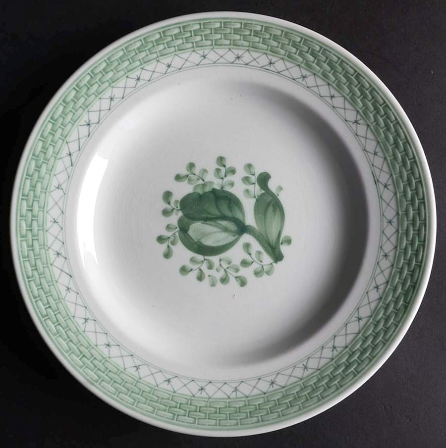 Tranquebar Green Salad Plate by Royal Copenhagen-1