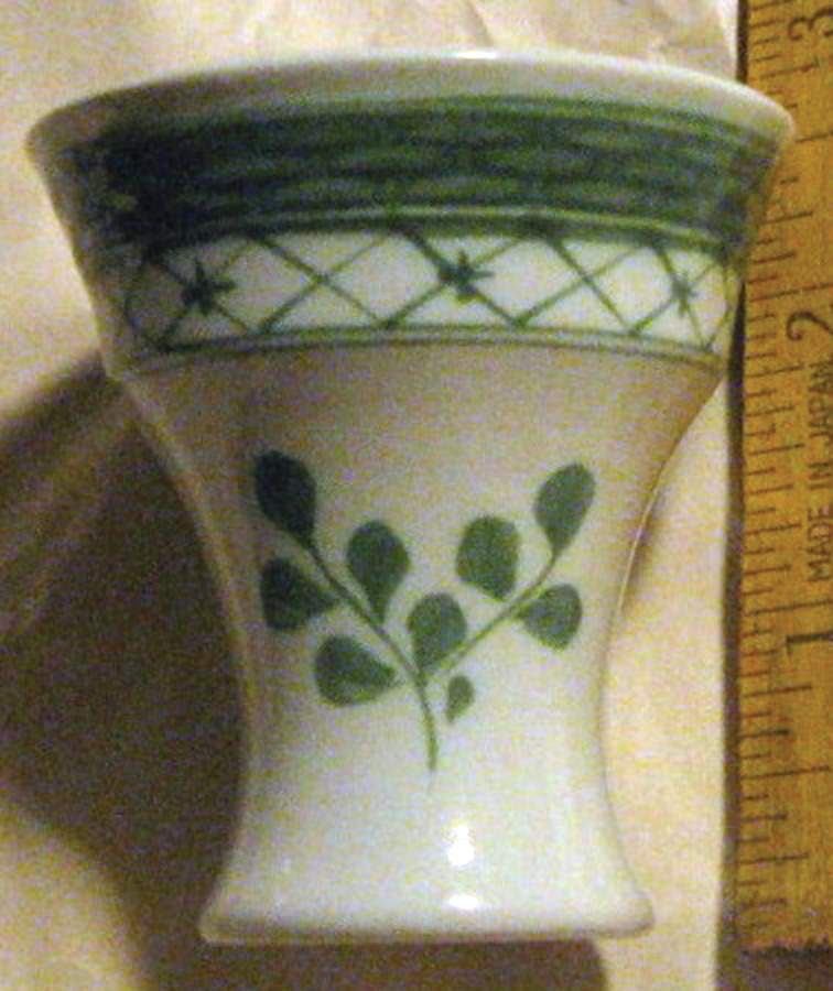 Tranquebar Green Single Egg Cup by Royal Copenhagen-1