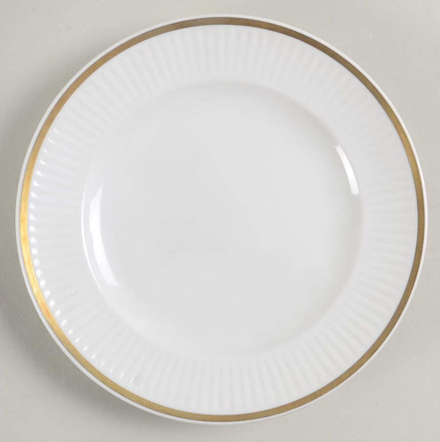 Tunna (Ribbed) Bread & Butter Plate by Royal Copenhagen-1
