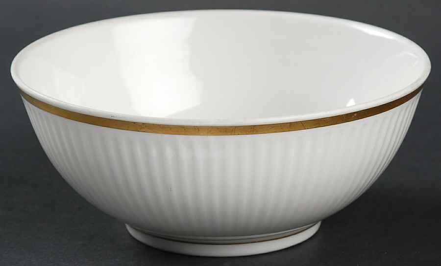Tunna (Ribbed) Coupe Cereal Bowl by Royal Copenhagen-1
