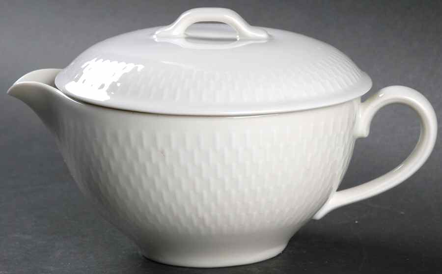 Wheat Sauce Boat & Lid by Royal Copenhagen-1