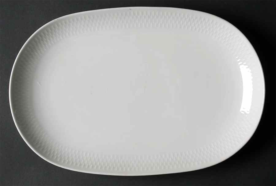 Wheat 11" Oval Serving Platter by Royal Copenhagen-1