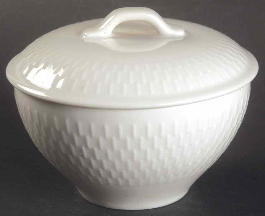 Wheat Mini Sugar Bowl & Lid by Royal Copenhagen-1