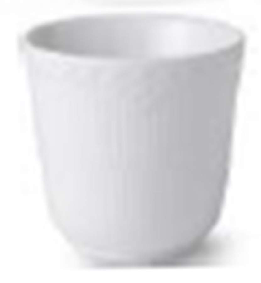 White Half Lace Small Thermal Cup by Royal Copenhagen-1