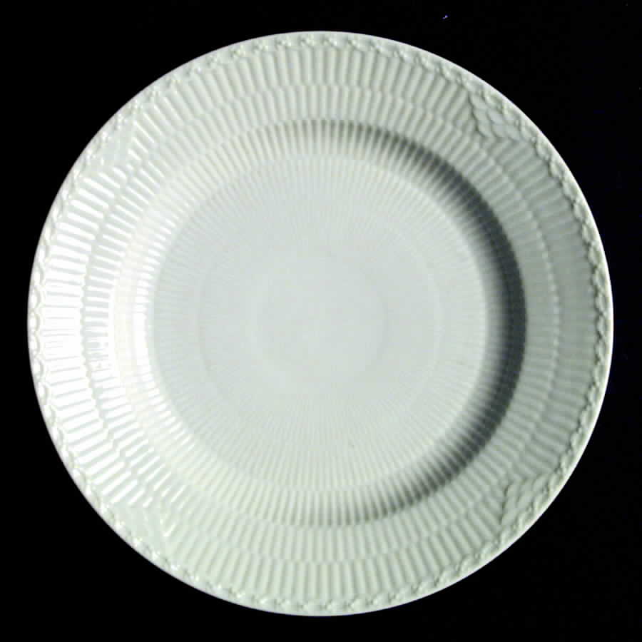 White Half Lace Dinner Plate by Royal Copenhagen-1