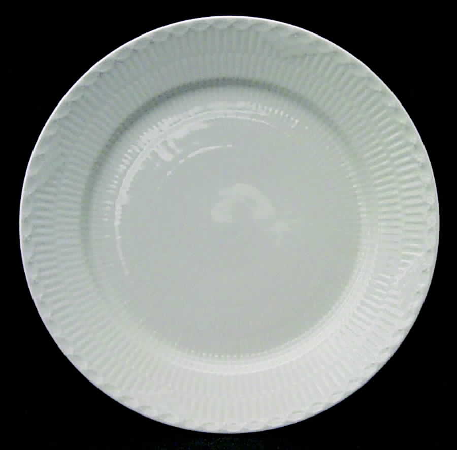 White Half Lace Large Dinner Plate by Royal Copenhagen-1