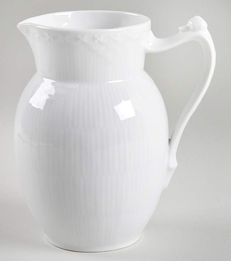 White Half Lace 24 Oz Pitcher by Royal Copenhagen-1
