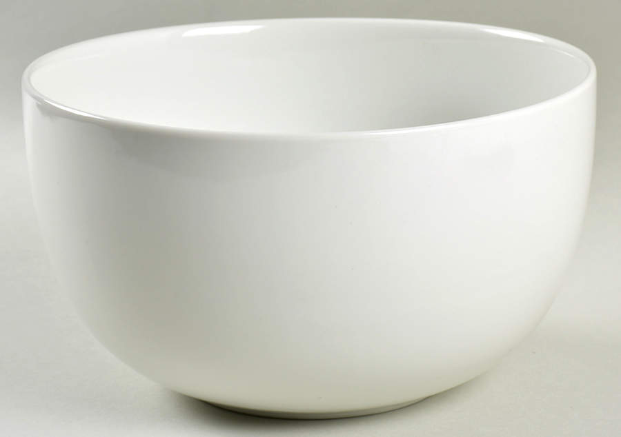 Whitepot 8" Salad Serving Bowl by Royal Copenhagen-1