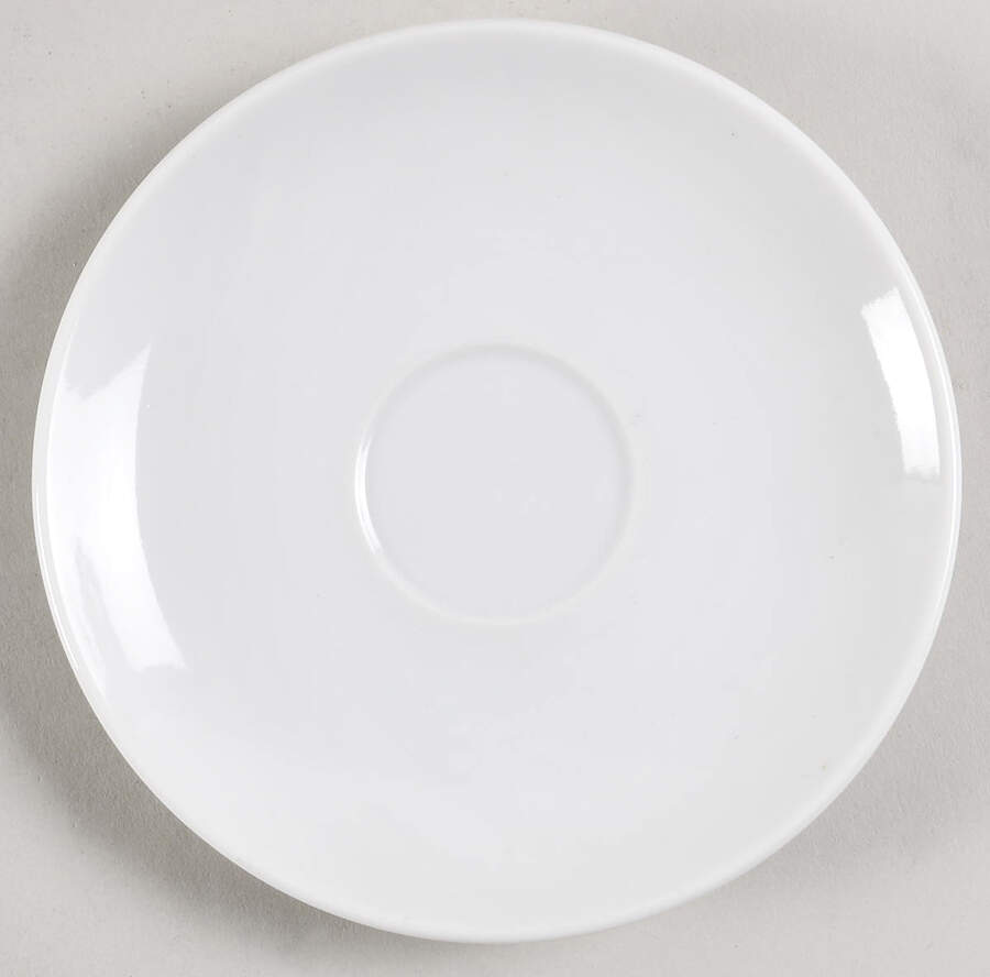 Whitepot Saucer for Flat Demitasse Cup by Royal Copenhagen-1
