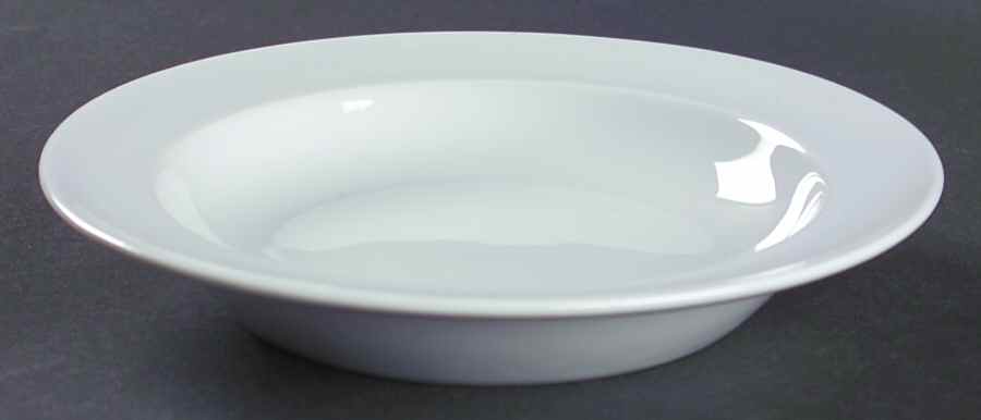 Whitepot Rim Soup Bowl by Royal Copenhagen-1