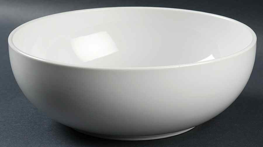 Whitepot 8" Salad Serving Bowl by Royal Copenhagen-1