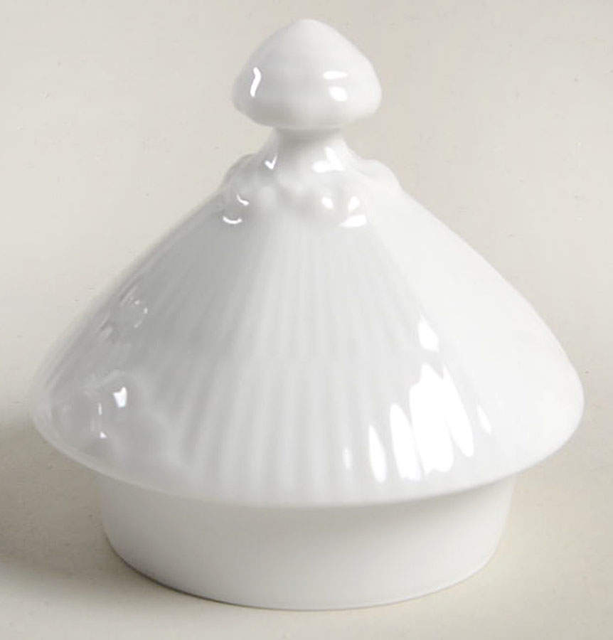 White Full Lace Lid for Teapot by Royal Copenhagen-1