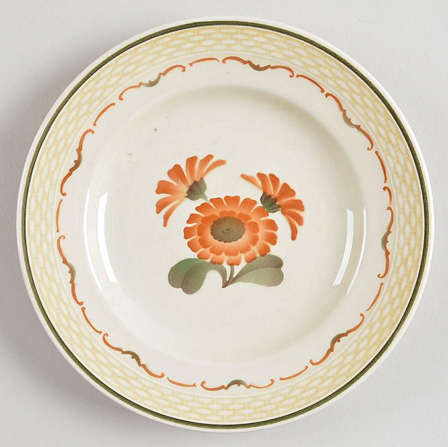 Zinnia Bread & Butter Plate by Royal Copenhagen-1