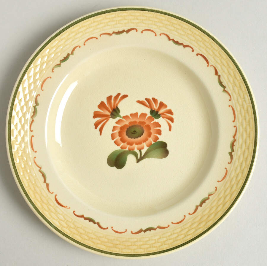 Zinnia Dessert/Pie Plate by Royal Copenhagen-1