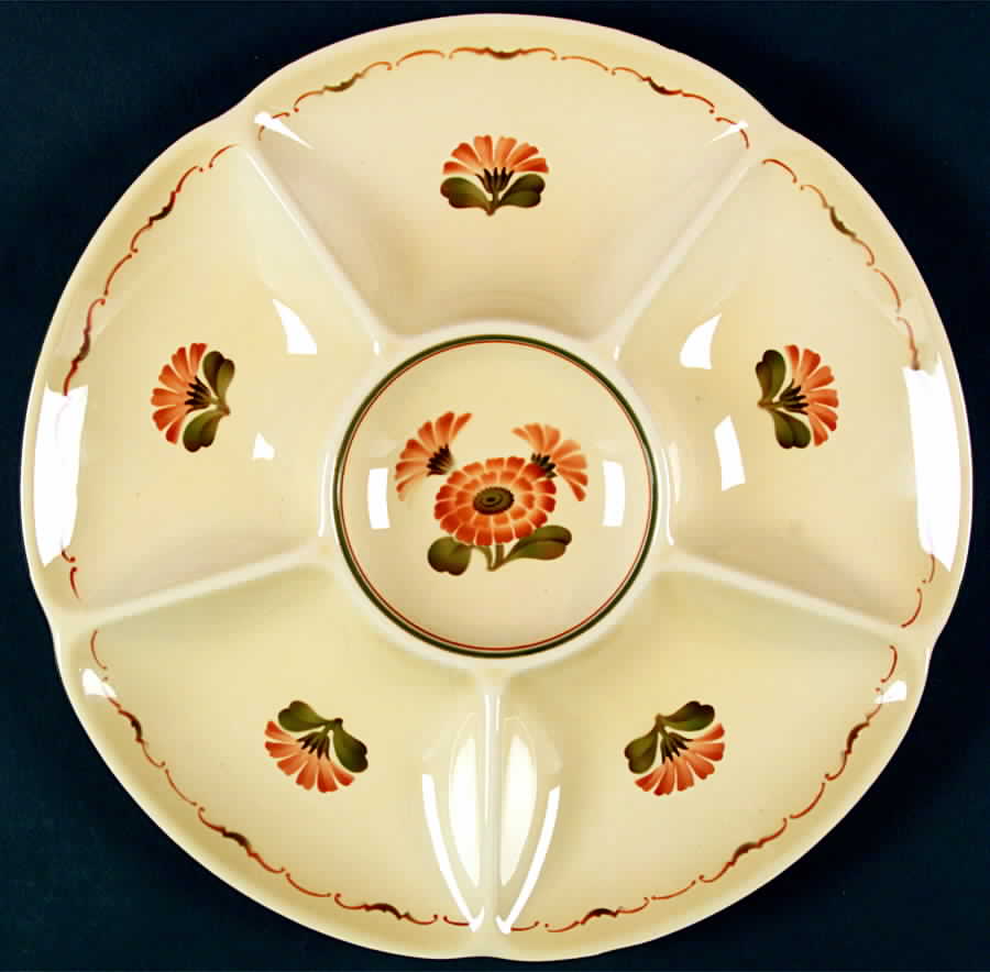 Zinnia 6-Part Relish by Royal Copenhagen-1