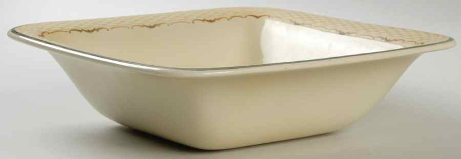 Zinnia 9" Square Vegetable Bowl by Royal Copenhagen-1