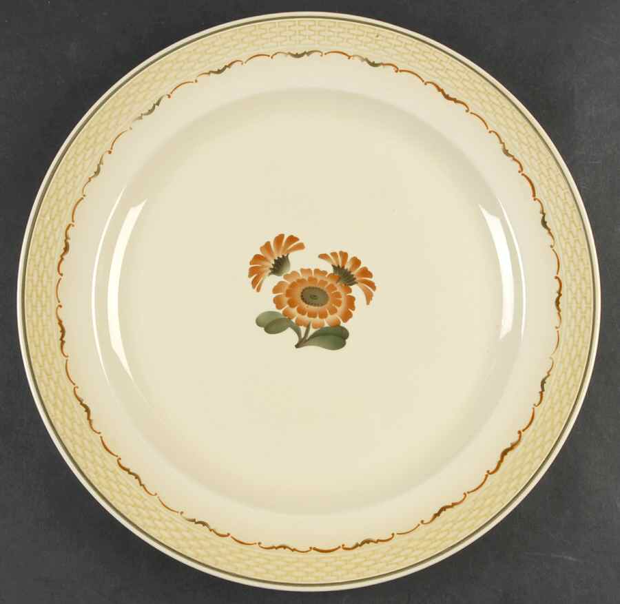 Zinnia 13" Chop Plate (Round Platter) by Royal Copenhagen-1