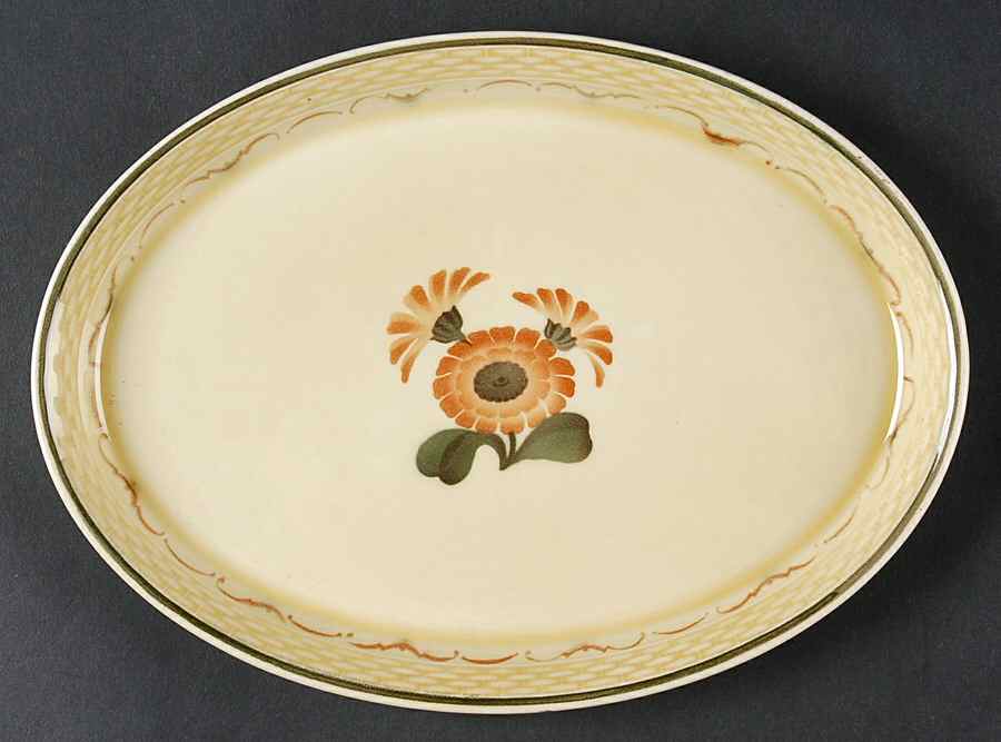 Zinnia Pickle Dish by Royal Copenhagen-1