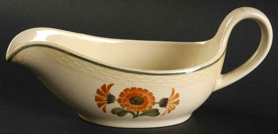 Zinnia Individual Gravy Boat by Royal Copenhagen-1