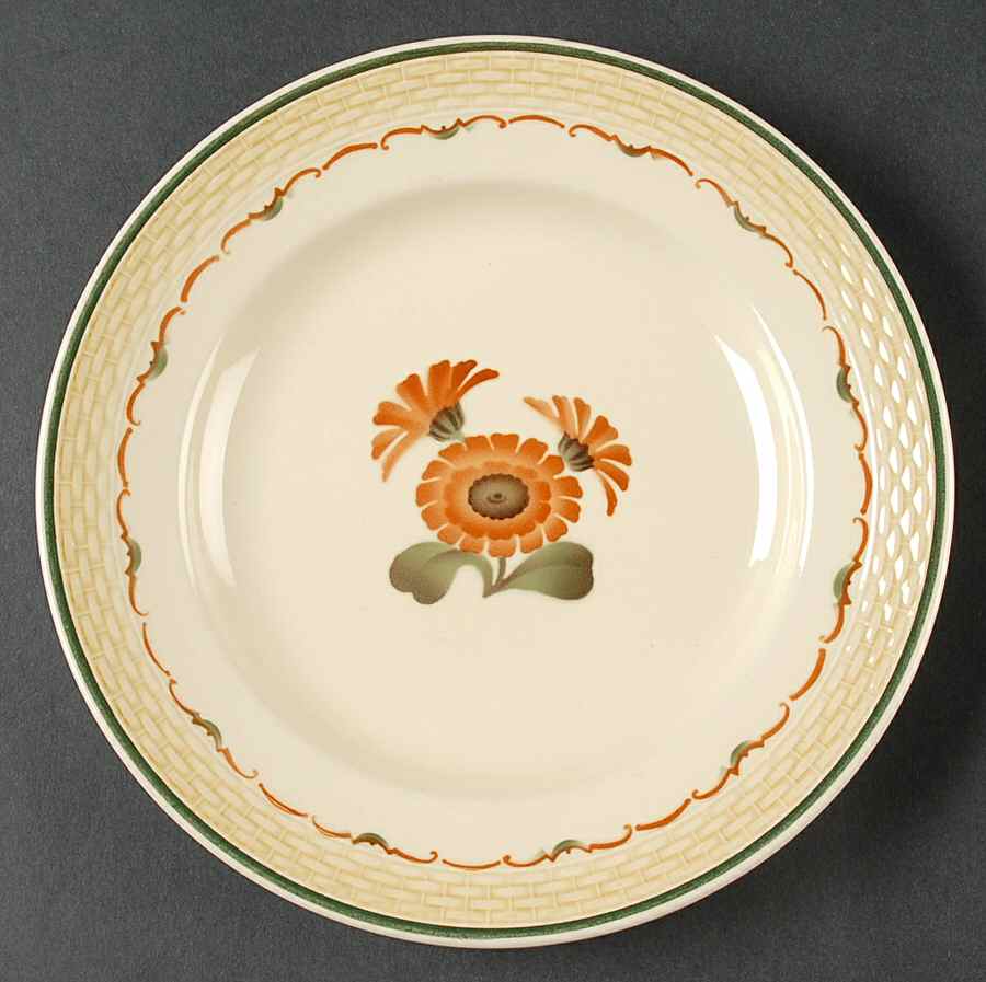 Zinnia Salad Plate by Royal Copenhagen-1