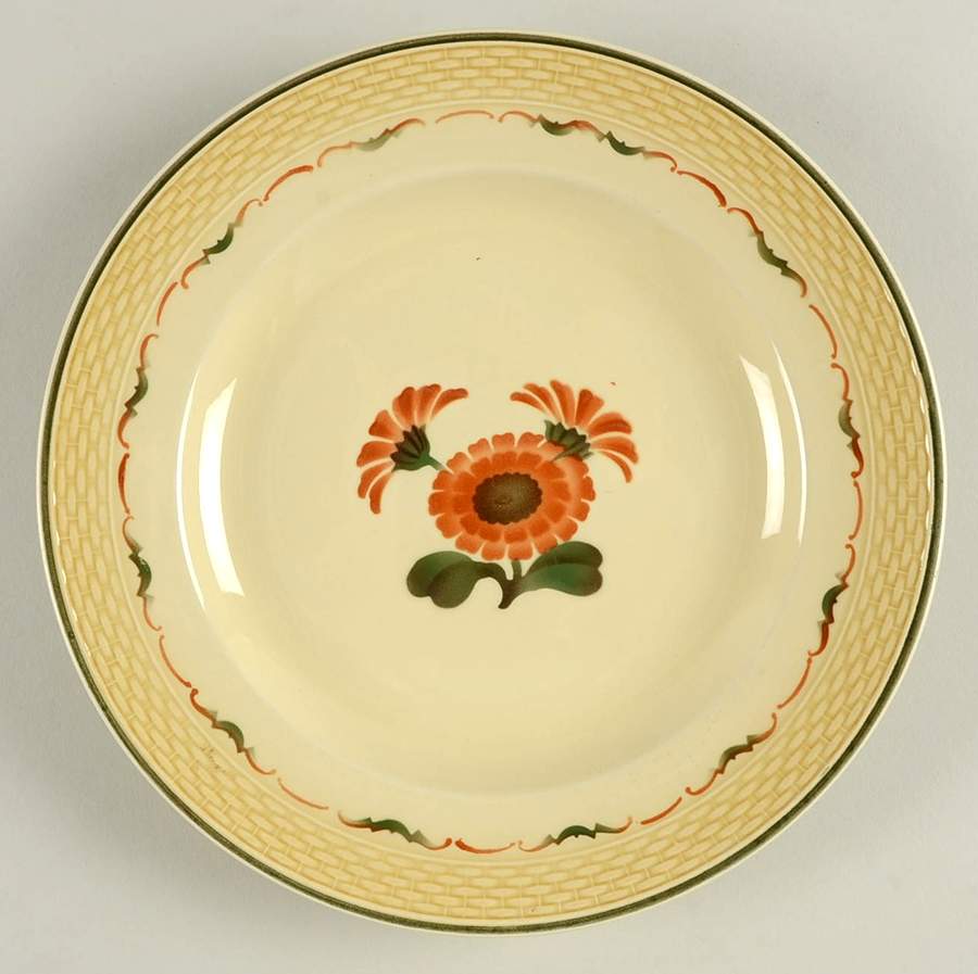 Zinnia Luncheon Plate by Royal Copenhagen-1