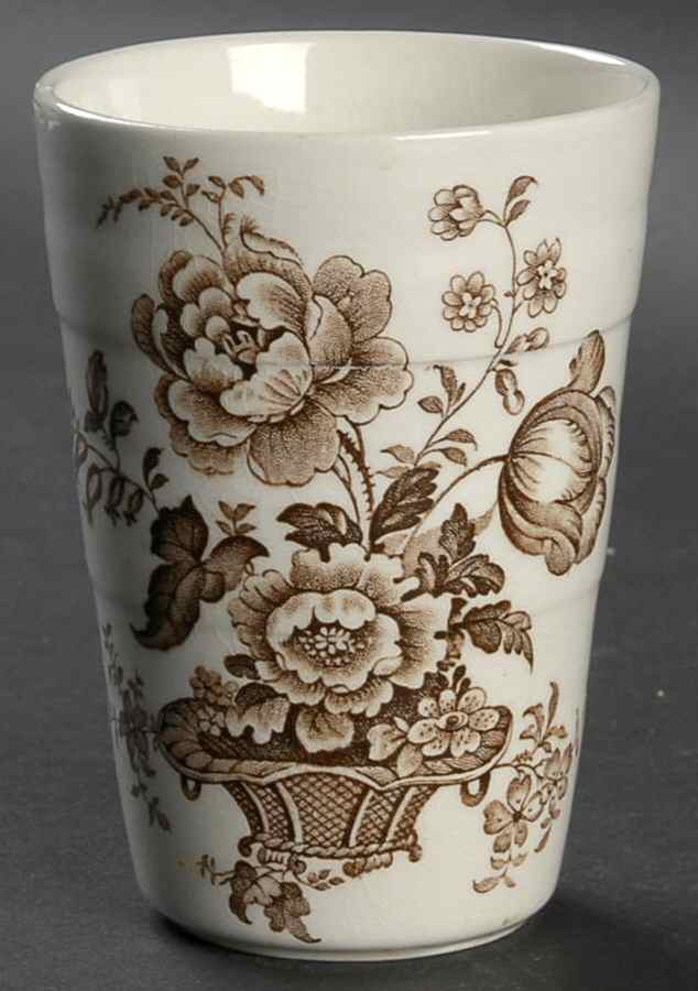 Charlotte Brown On White 8 Oz Tumbler by Royal Crownford-1