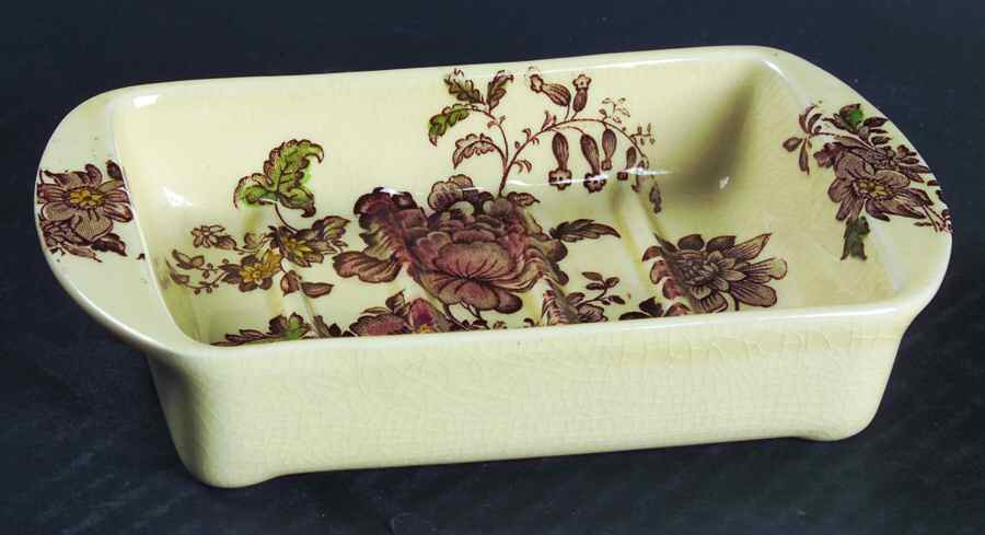 Charlotte Brown Multicolor Soap Dish by Royal Crownford-1