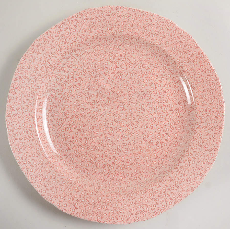 Country Chintz Pink Dinner Plate by Royal Crownford-1