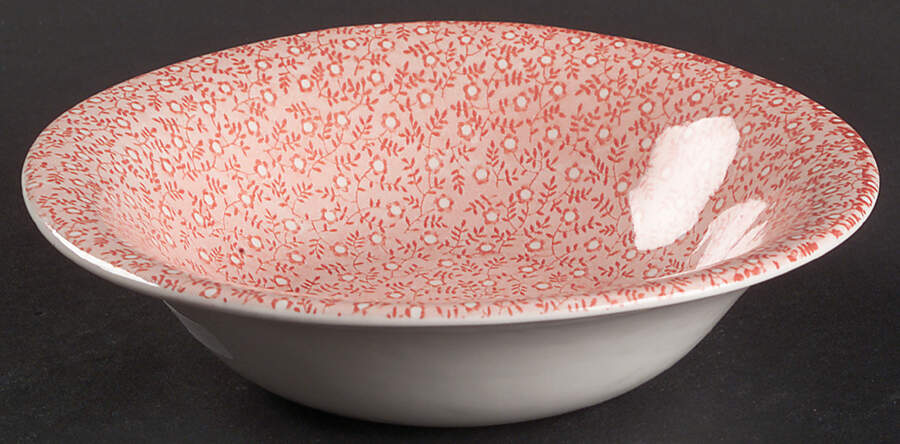 Country Chintz Pink Coupe Cereal Bowl by Royal Crownford-1