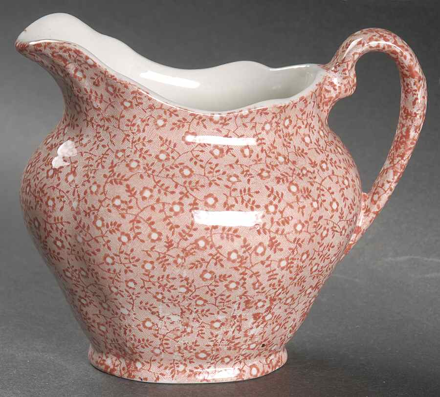 Country Chintz Pink Creamer by Royal Crownford-1