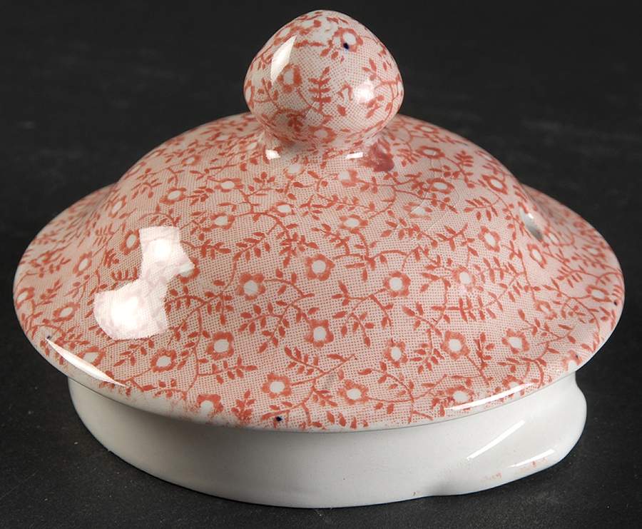 Country Chintz Pink Lid for Teapot by Royal Crownford-1