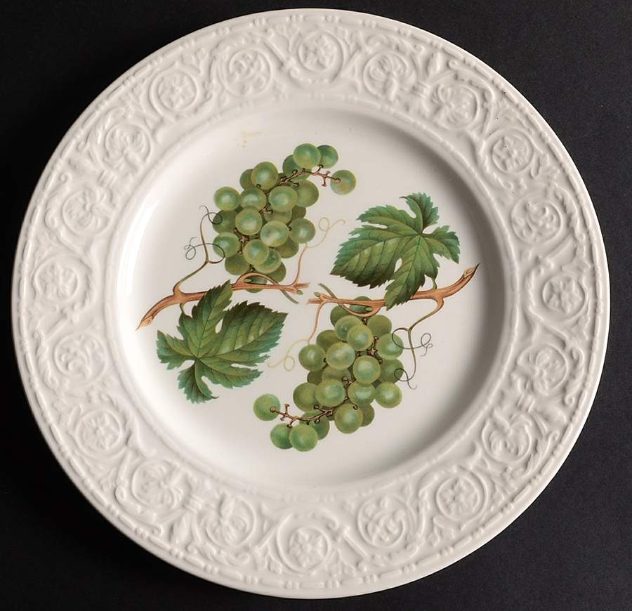 English Orchard Luncheon Plate by Royal Crownford-1