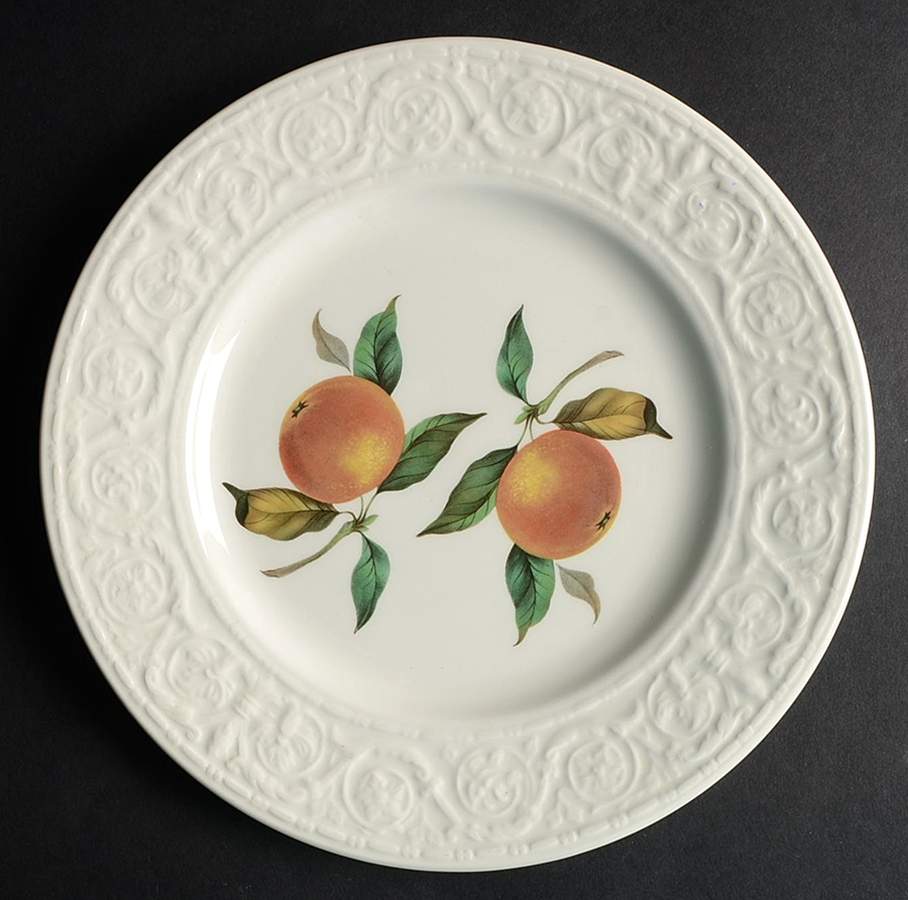 English Orchard Luncheon Plate by Royal Crownford-1