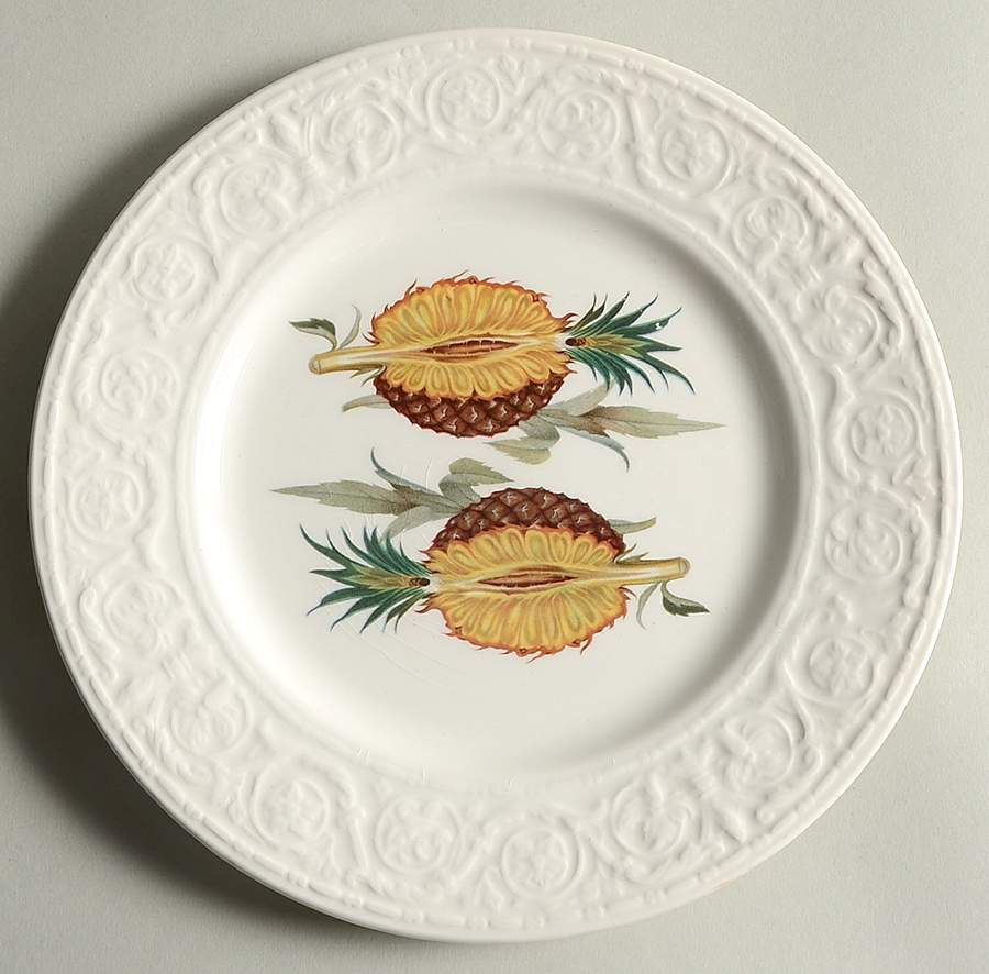 English Orchard Luncheon Plate by Royal Crownford-1