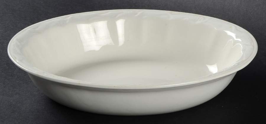Wheat (Cream) 9" Oval Vegetable Bowl by Royal Crownford-1
