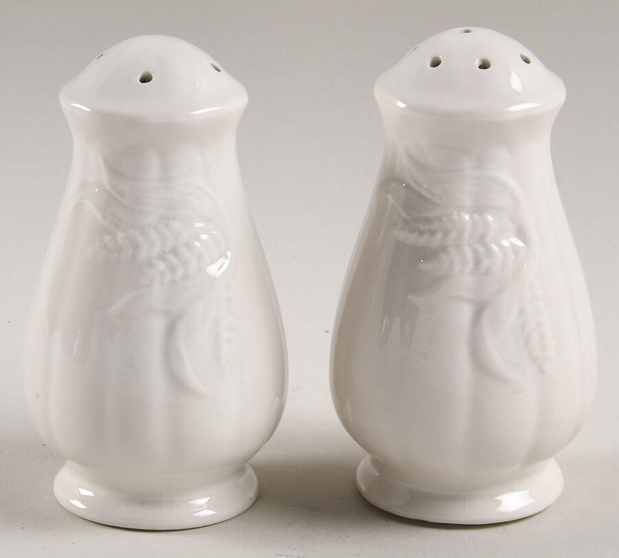 Wheat (Cream) Salt & Pepper Set by Royal Crownford-1