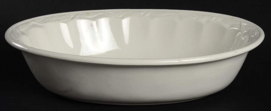 Wheat (Cream) 8" Oval Vegetable Bowl by Royal Crownford-1