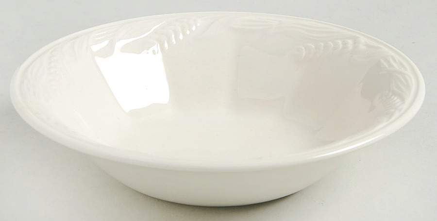 Wheat (Cream) Fruit/Dessert (Sauce) Bowl by Royal Crownford-1