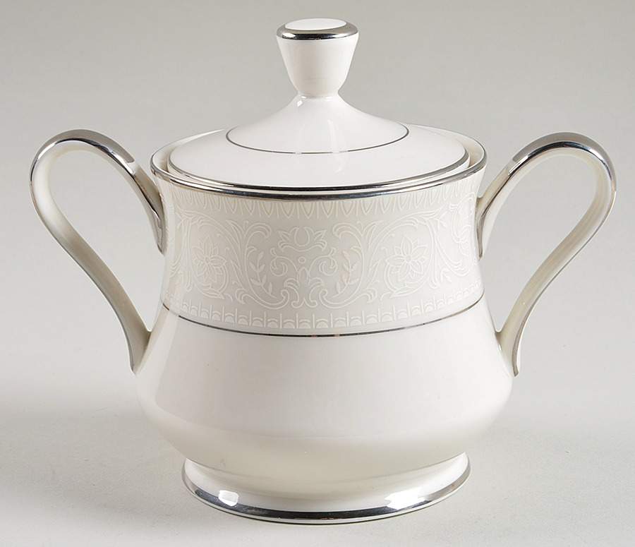 Belvedere Sugar Bowl & Lid by Royal Castle-1