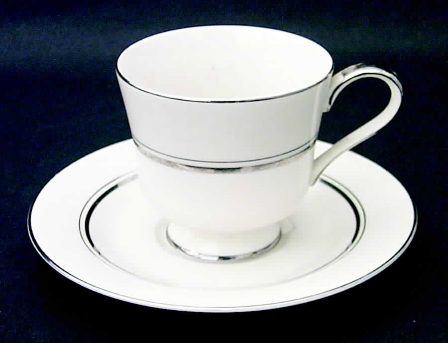 Brighton Footed Cup & Saucer Set by Royal Castle-1