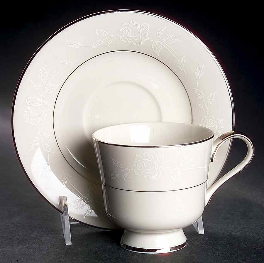 Camelot Footed Cup & Saucer Set by Royal Castle-1