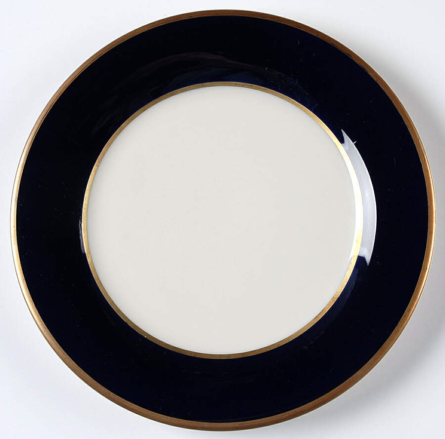 Cobalt Blue Salad Plate by Royal Castle-1